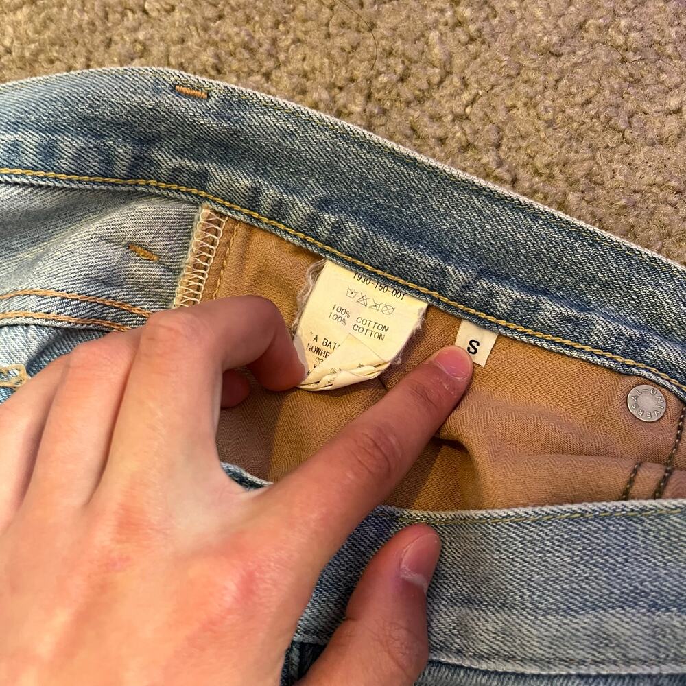 Authentic Bape 2000’s Patchwork Camo Denim Jeans … - image 7